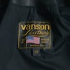 バンソンVANSONC2Rダブルライダースソフトカウレザースキニアーフィットシルバージップ｜メンズライダースレザージャケットアメリカ製革ジャンスリムタイトサテン裏地本革牛革MADEINUSAサイズ34-44アウターブランド