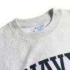 USNAISSUE米海軍兵学校オフィシャルクルーネックカレッジスウェットチャンピオンリバースウィーブ（メンズS-XXLChampionUSNAVALACADEMY）