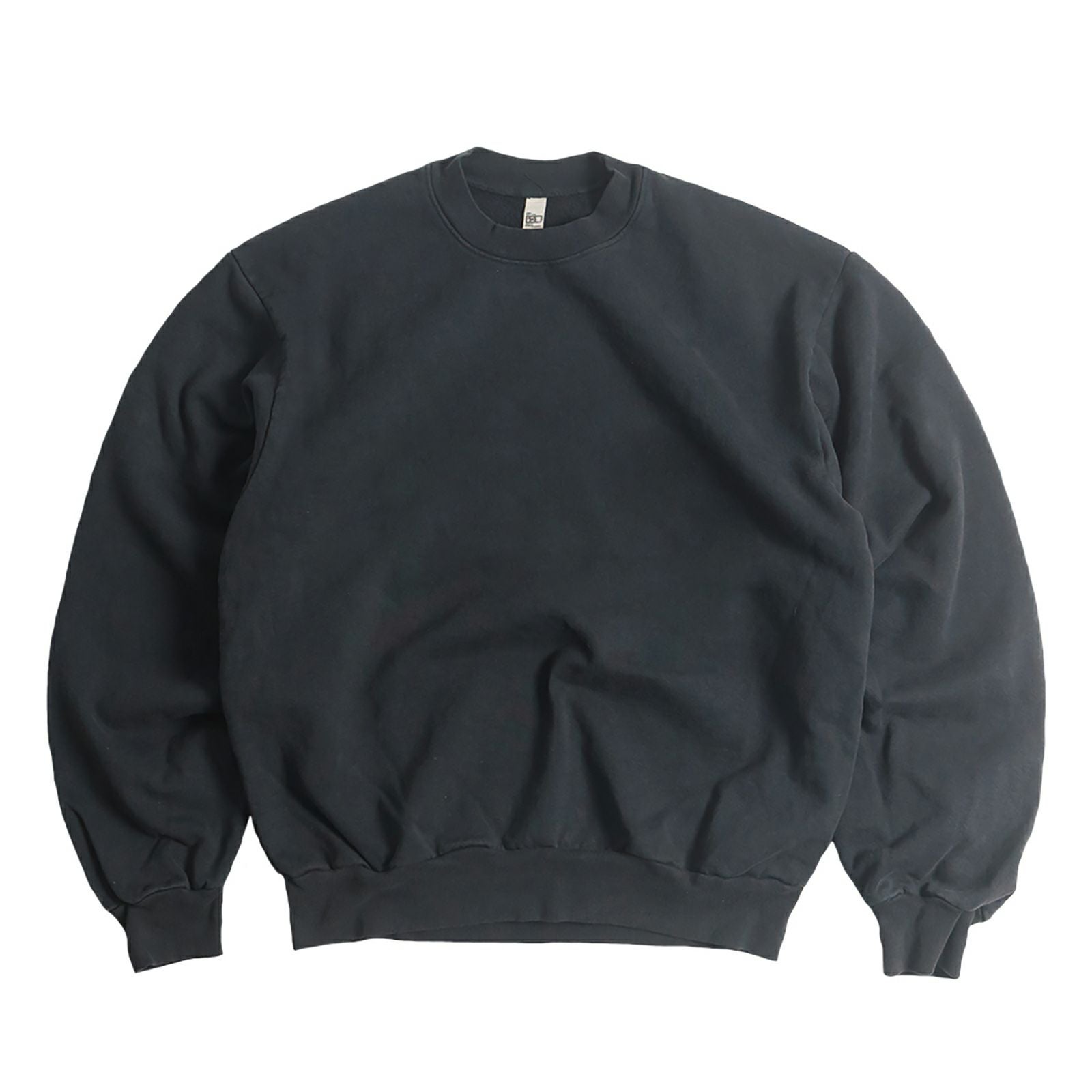 ロサンゼルスアパレルLOSANGELESAPPARELHF07GD14オンスヘビーフリースクルーネックスウェット別注オーバーダイ｜後染めアメリカ製トレーナー