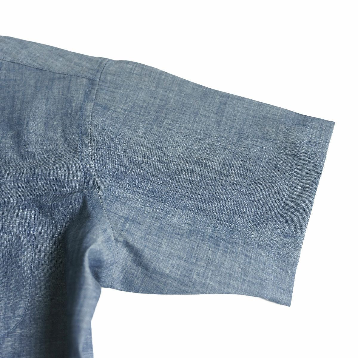 インディビジュアライズドシャツINDIVIDUALIZEDSHIRTS半袖ボタンダウンプルオーバーシャツシャンブレー