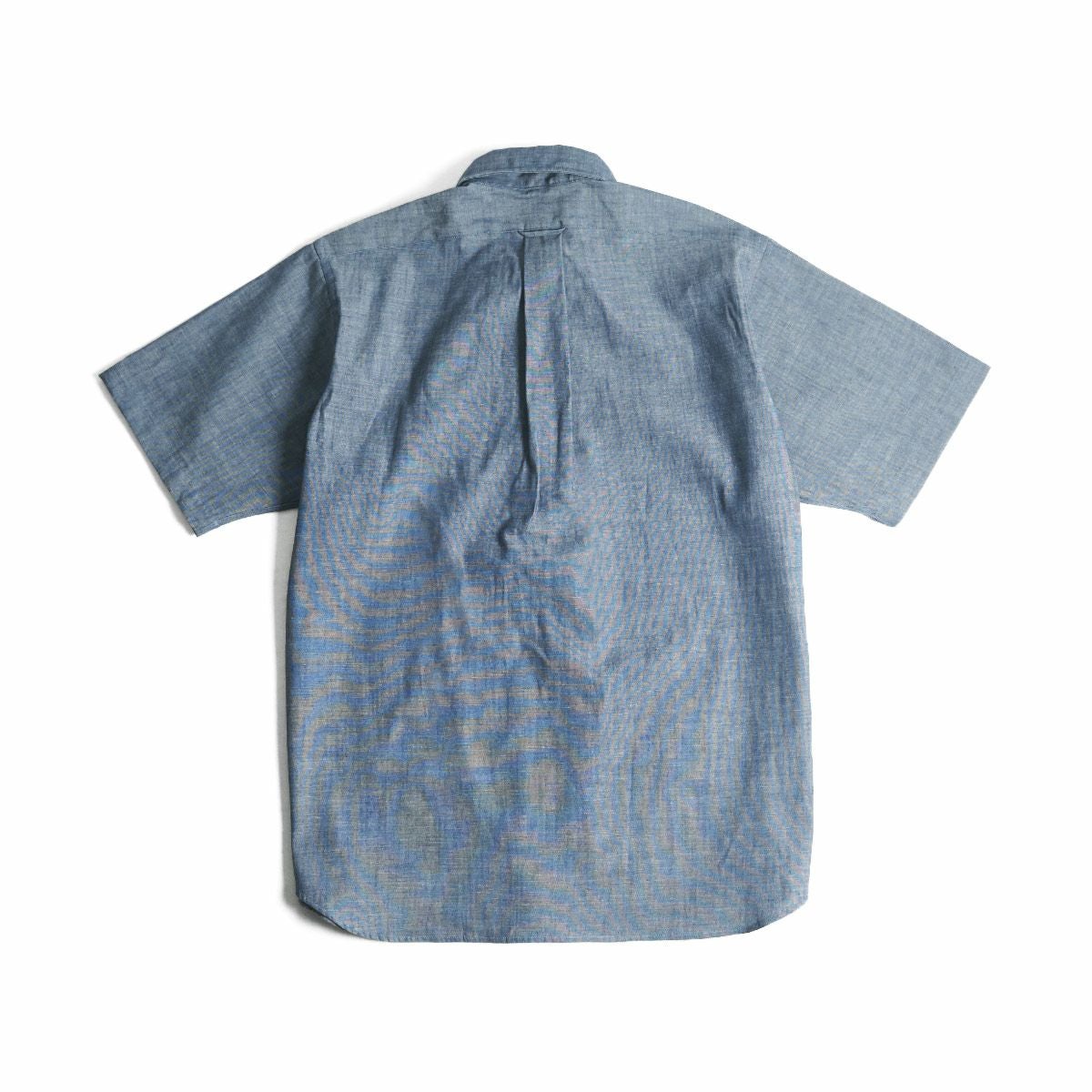 インディビジュアライズドシャツINDIVIDUALIZEDSHIRTS半袖ボタンダウンプルオーバーシャツシャンブレー