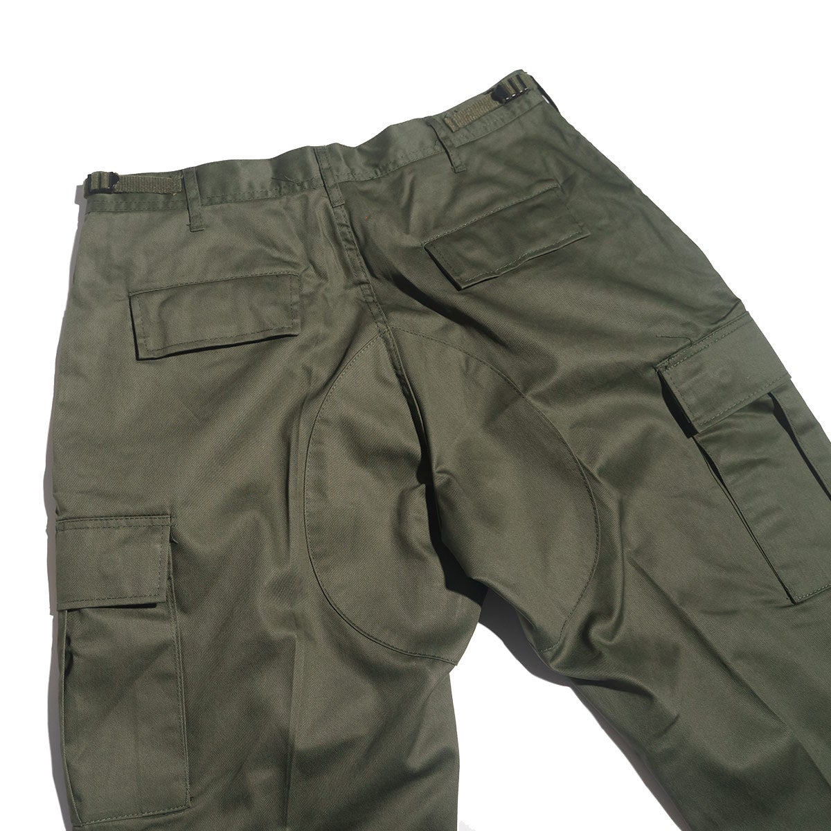 ジャラーナカスタムJalanaCUSTOMロスココットンポリツイルBDUパンツ裾ゴムリメイク品｜メンズROTHCOカーゴパンツ軍パンミリタリーパンツ
