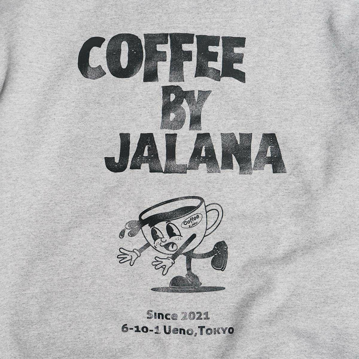 コーヒーバイジャラーナCoffebyJalanaコーヒーカップクルーネックスウェット
