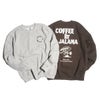 コーヒーバイジャラーナCoffebyJalanaコーヒーカップクルーネックスウェット