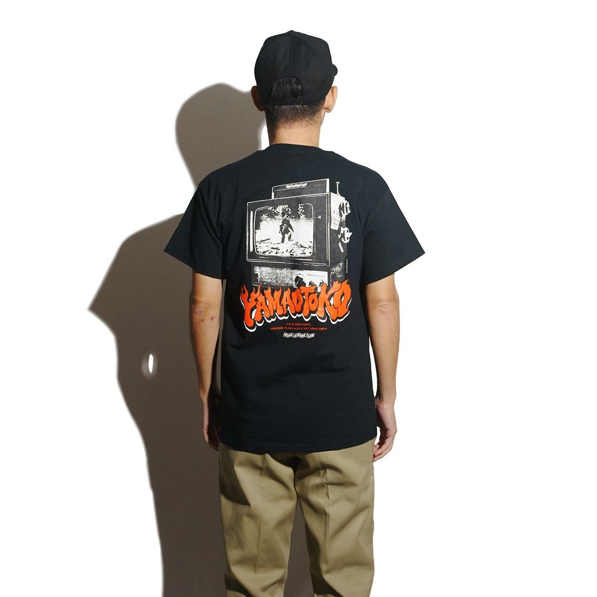ウエノレジャークラブUENOLEISURECLUB山男フットギア半袖Tシャツ