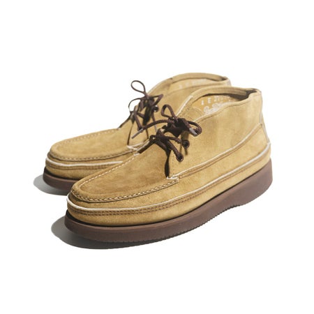 ラッセルモカシンRUSSELLMOCCASINスポーティングクレーチャッカブーツララミースエードサンド