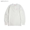ヘルスニットHealthknit906Lヘンリーネック長袖Tシャツ