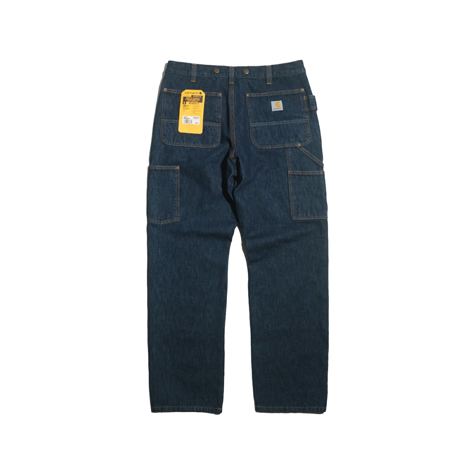 カーハートCarharttBD3890-Mヘビーウエイトダブルフロントロガージーン