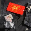 インプレストアIMPRESTOREフェスターデニムカーゴパンツブラックデニム