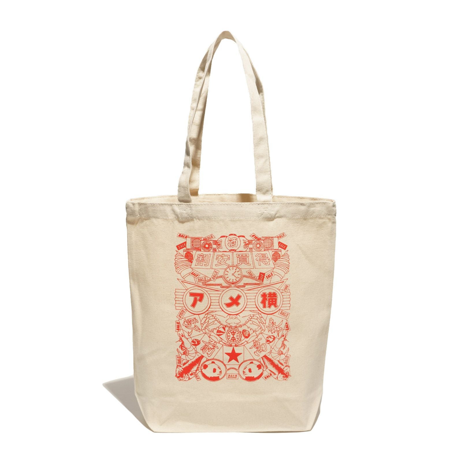あみさんトートバック アメ横オフィシャルグッズ トートバッグ AMEYOKO TOTE BAG | Jalana