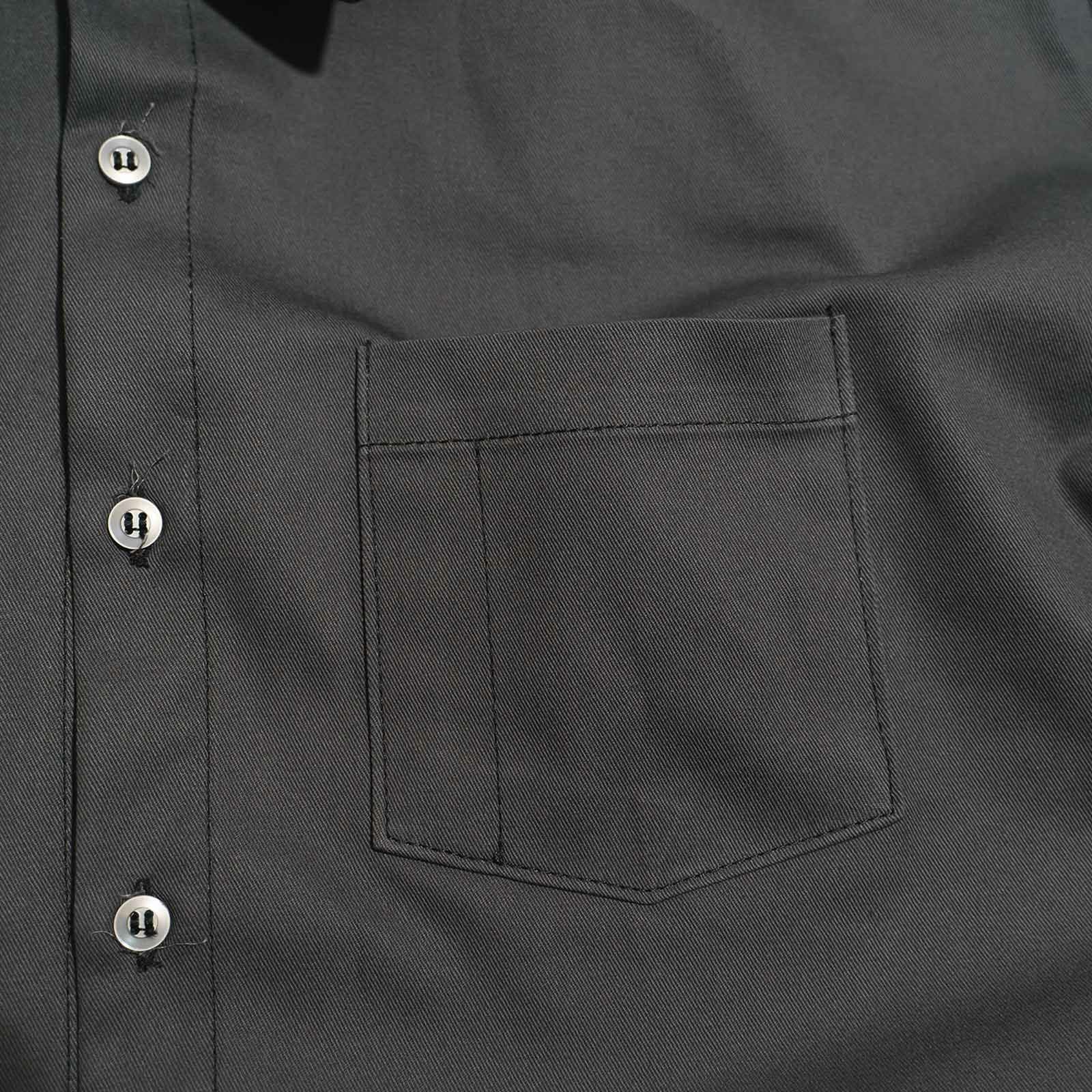 プリズンブルースPRISONBLUES半袖8オンスツイルワークシャツ