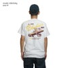 ブラッドソーズべーべキューBLUDSO’SBBQオリジナルTシャツピッグカー当店別注ホワイト