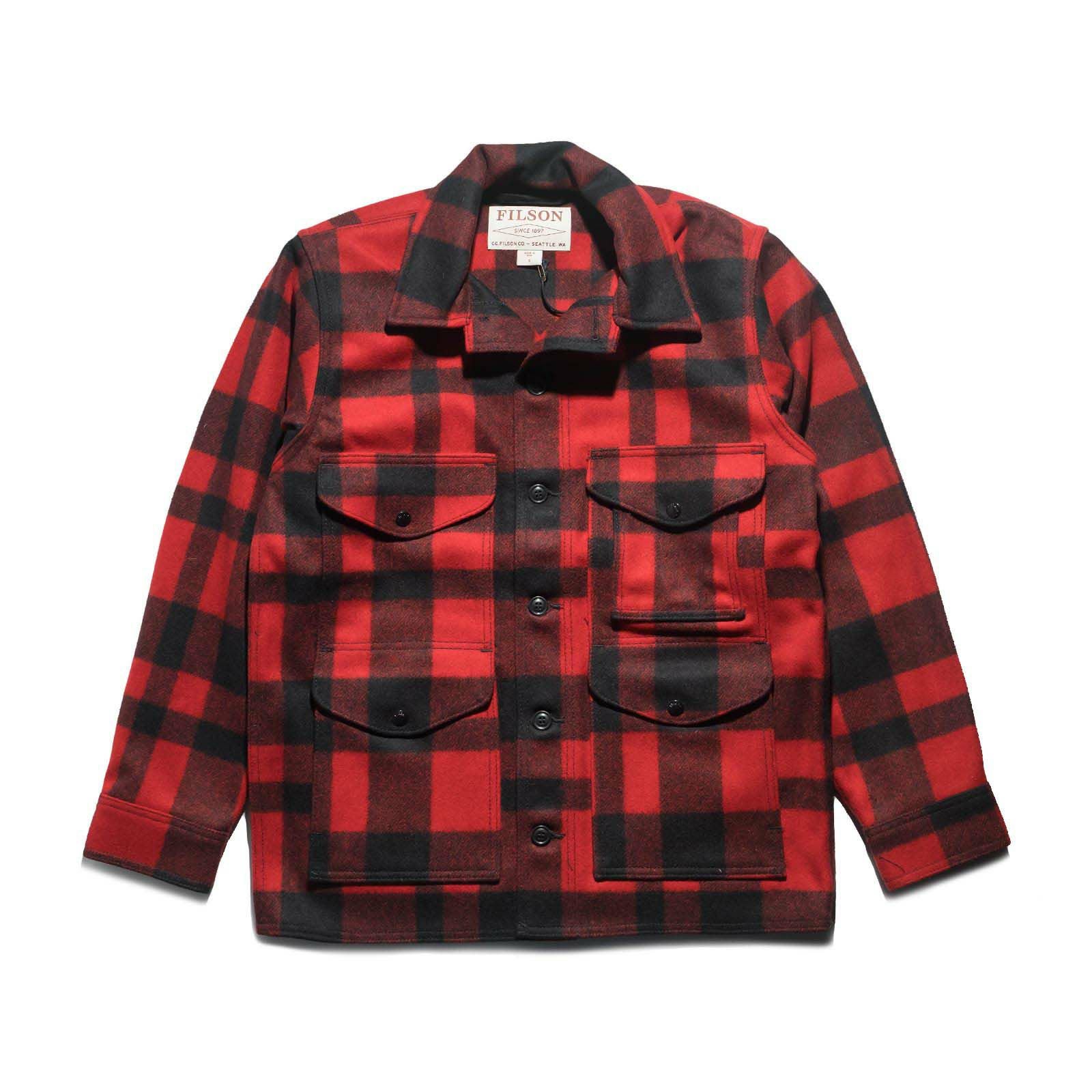 フィルソンFILSONウールコートマッキーノクルーザーチェック