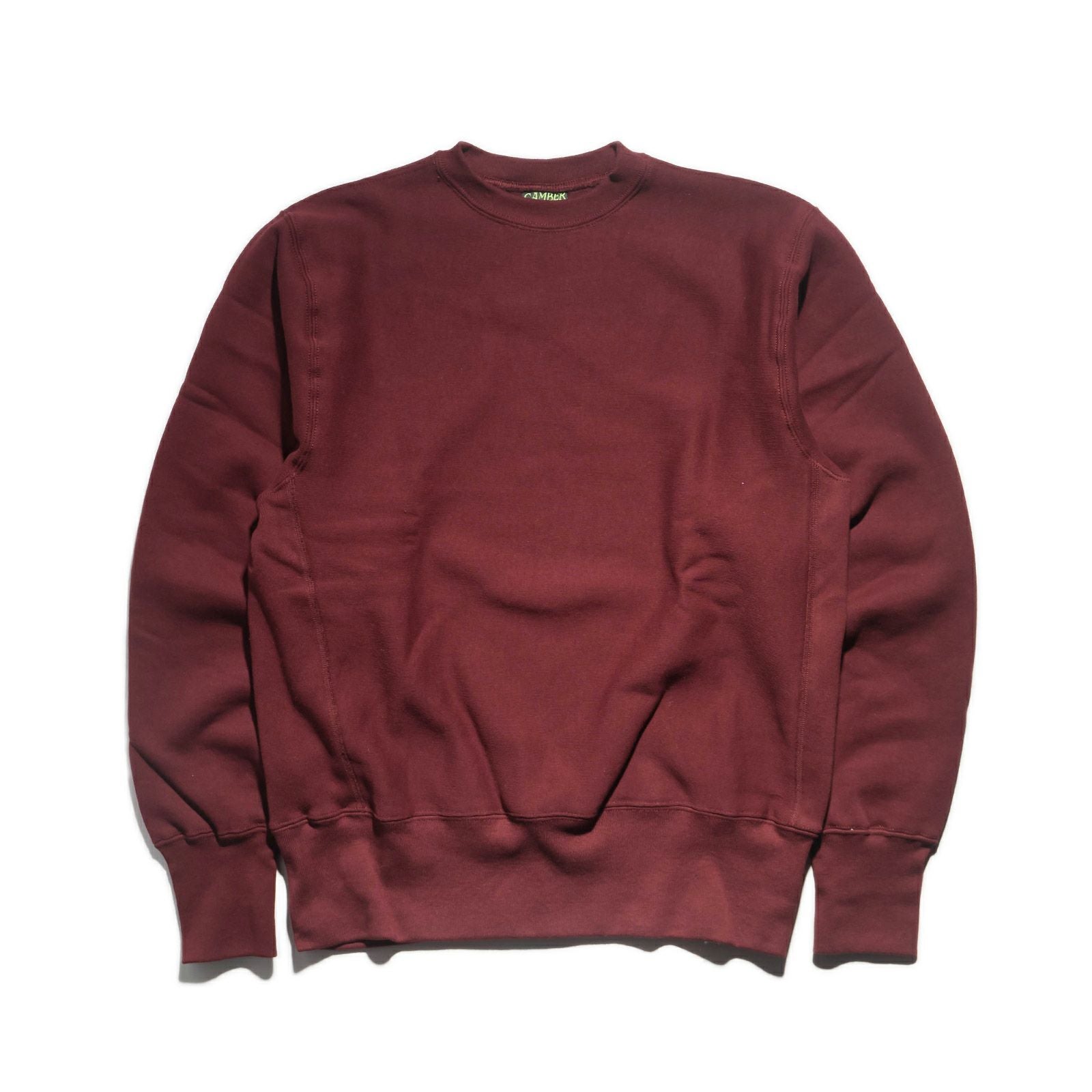 キャンバーCAMBER234クロスニットクルーネックスウェットMADEINUSA