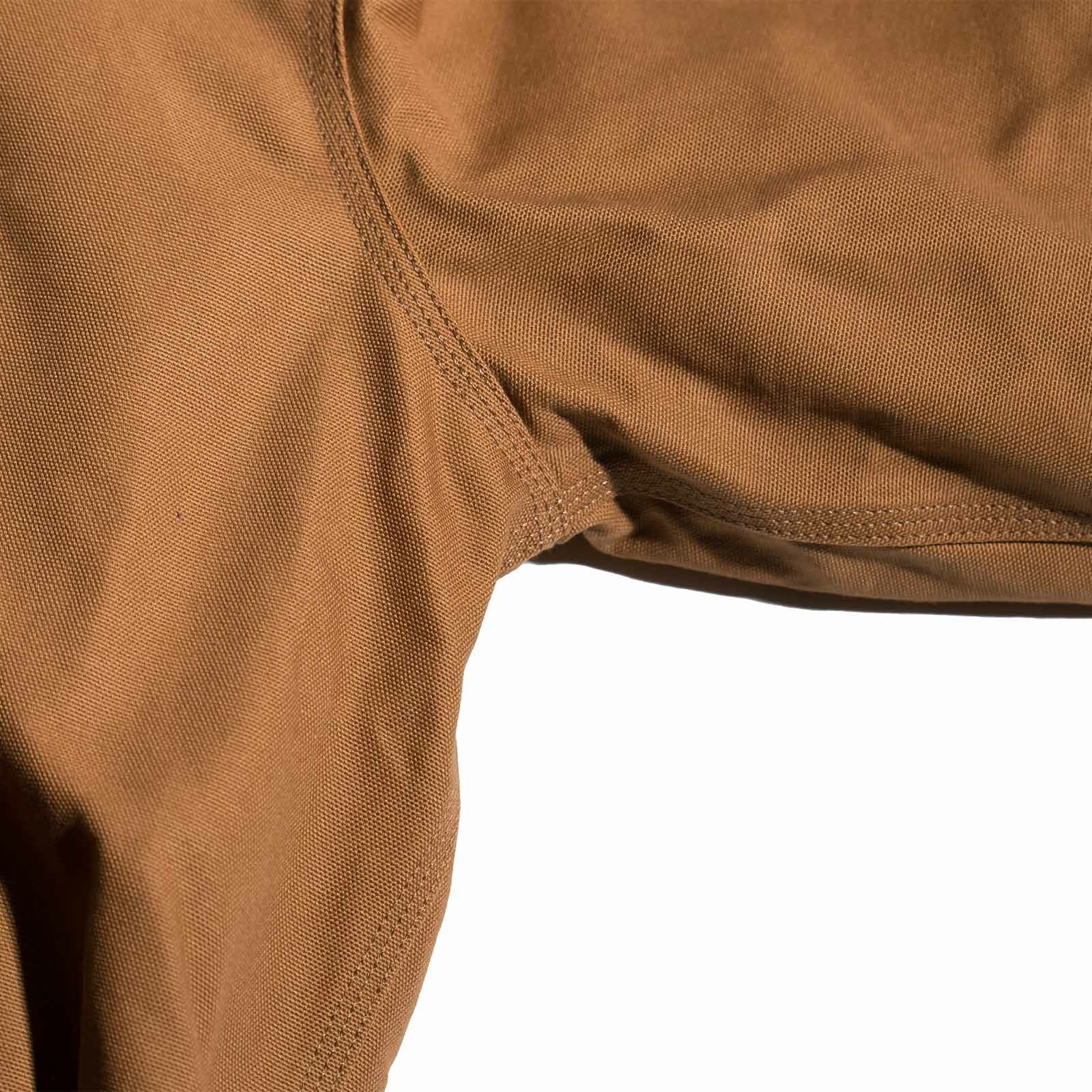 カーハートCarharttJ140ダックアクティブジャケットキルティングフランネル裏地