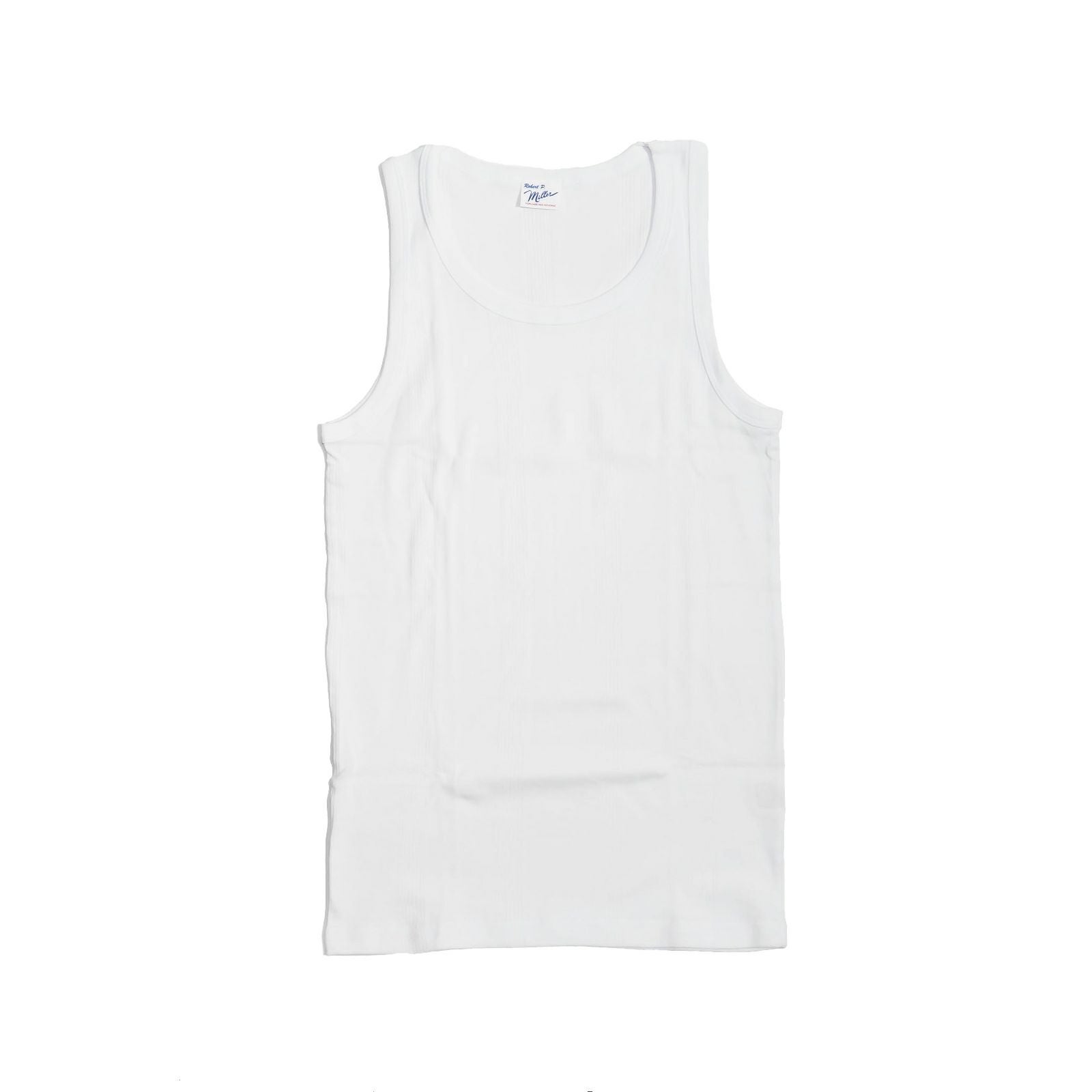 ロバートPミラーR.P.Millerパネルリブタンクトップ