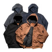 コーナーストーンCORNERSTONEJ763Hダッククロスフーデッドワークジャケット