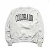 UNIVERSITYOFCOLORADOオフィシャルクルーネックカレッジスウェットチャンピオンリバースウィーブ