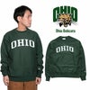 OHIOUNIVERSITYオフィシャルクルーネックカレッジスウェットチャンピオンリバースウィーブ