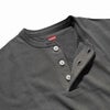 ヘルスニットHealthknitHR25S-M104U.S.コットンジャージー硫化染め半袖ヘンリーネックTシャツ