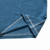 ヘルスニットHealthknitHR25S-M104-2U.S.コットンジャージーインディゴ染め半袖ヘンリーネックTシャツ