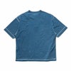 ヘルスニットHealthknitHR25S-M104-2U.S.コットンジャージーインディゴ染め半袖ヘンリーネックTシャツ