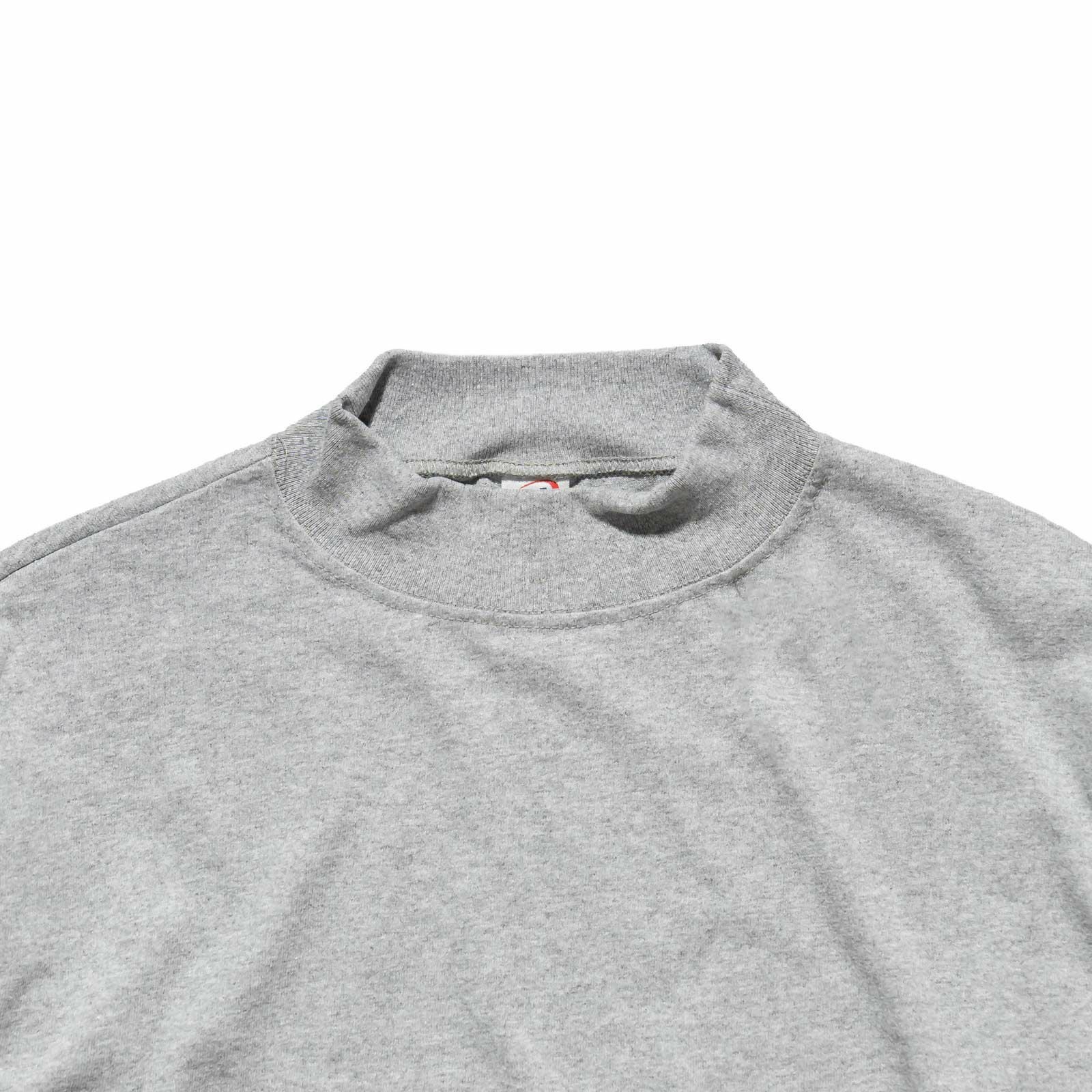 カルクルーCalCru長袖モックネックTシャツ