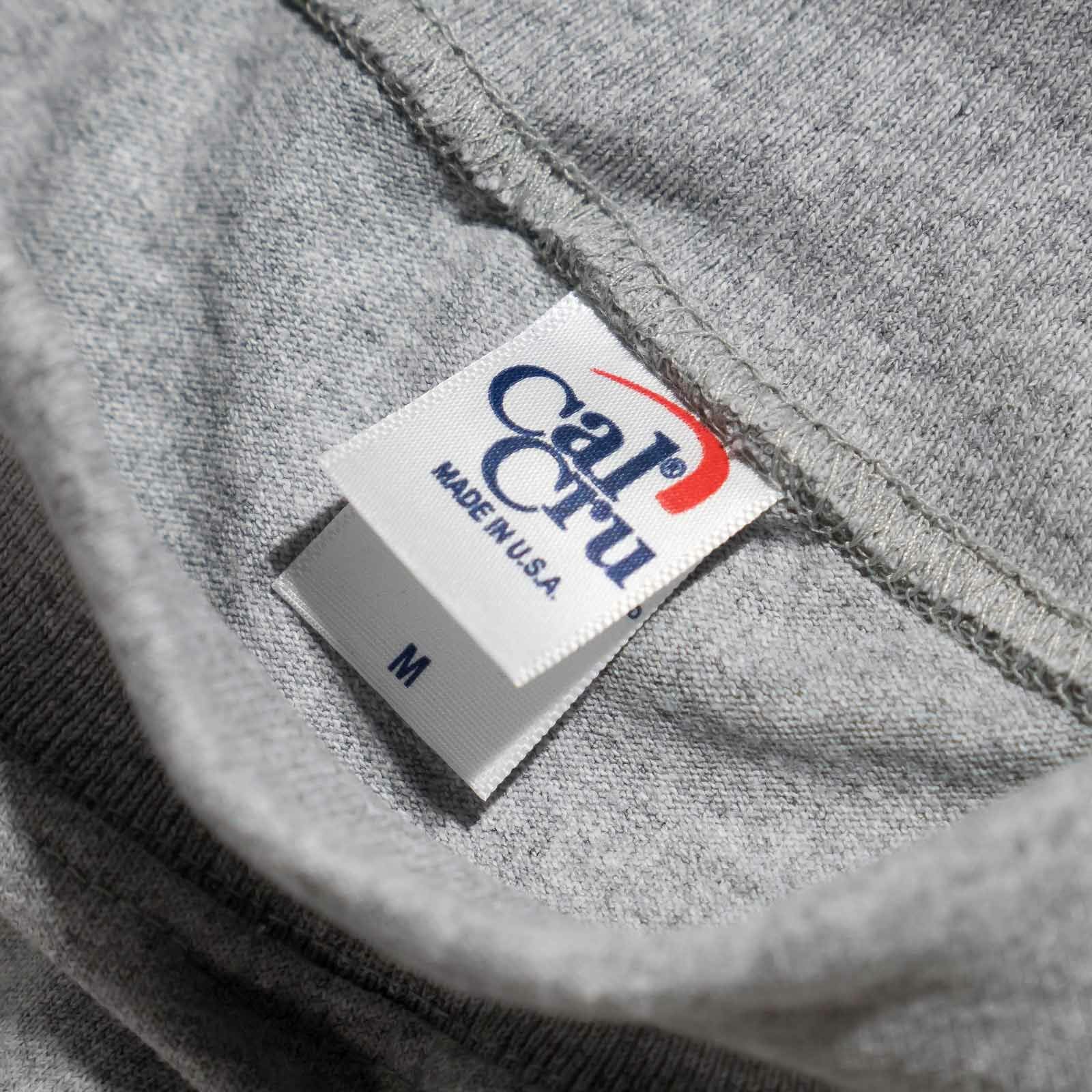 カルクルーCalCru長袖モックネックTシャツ