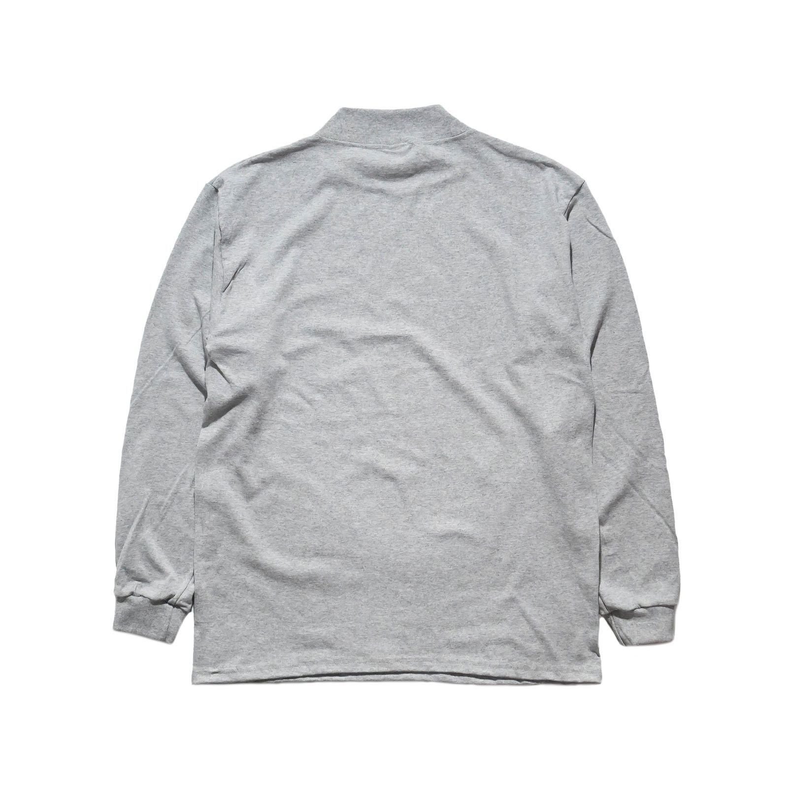 カルクルーCalCru長袖モックネックTシャツ