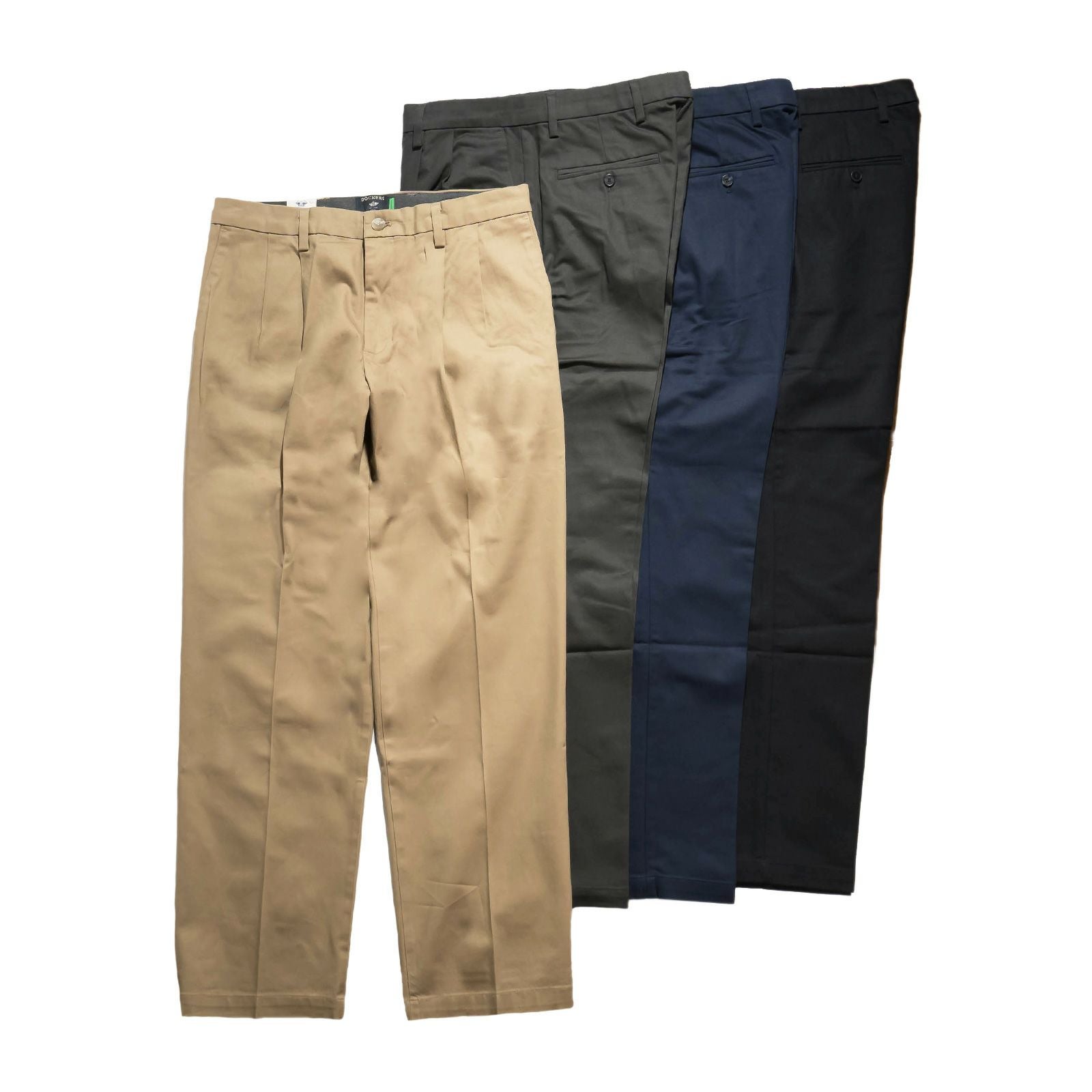 ドッカーズ DOCKERS シグネチャーアイロンフリーカーキプリーツ