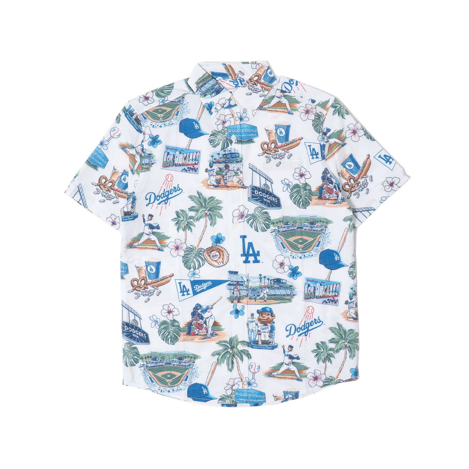 レインスプーナーREYNSPOONER半袖アロハシャツフルオープンシーニックメジャーリーグ公式