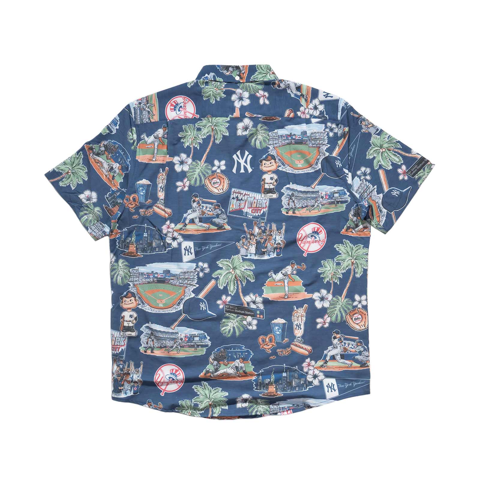 レインスプーナーREYNSPOONER半袖アロハシャツフルオープンシーニックメジャーリーグ公式