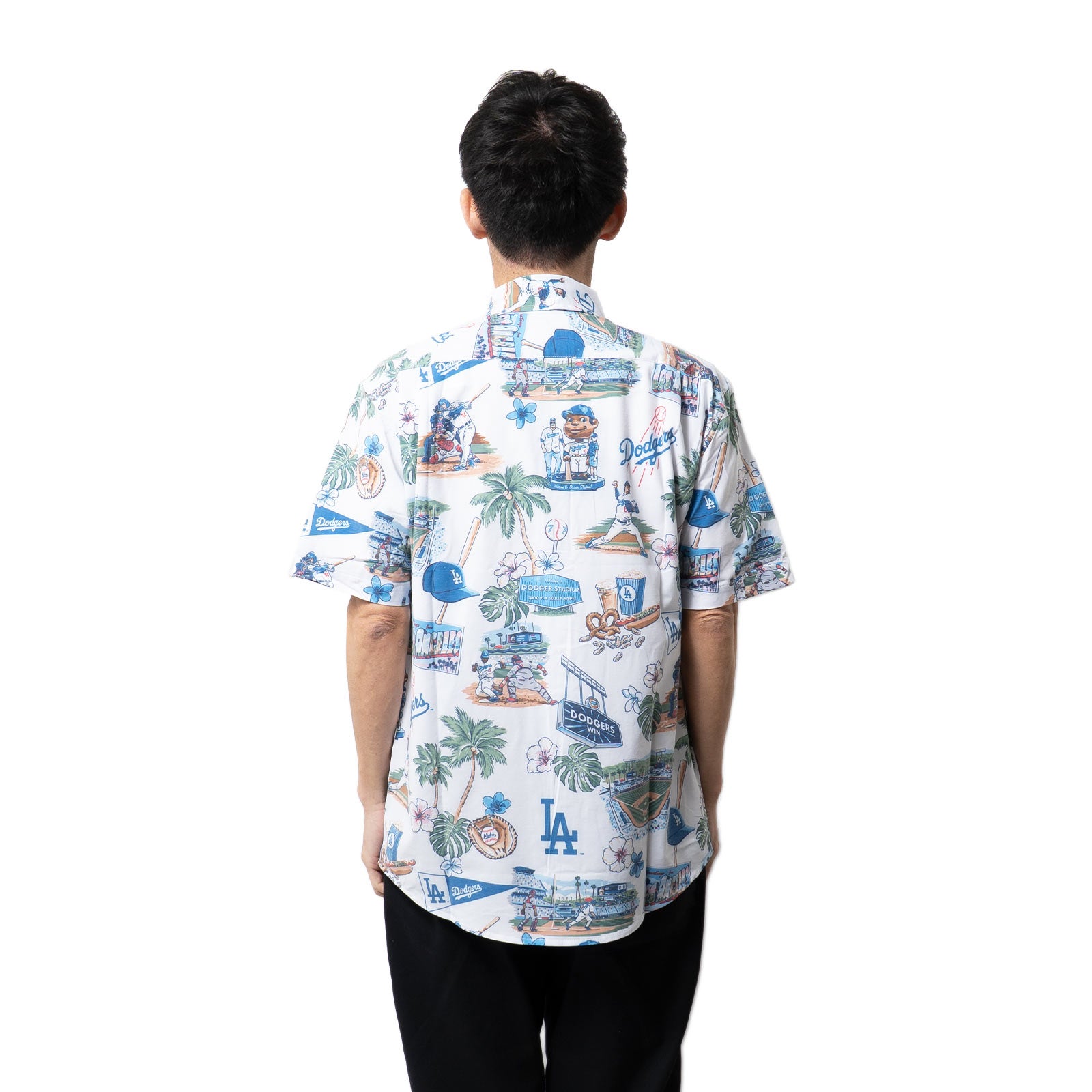 レインスプーナーREYNSPOONER半袖アロハシャツフルオープンシーニックメジャーリーグ公式