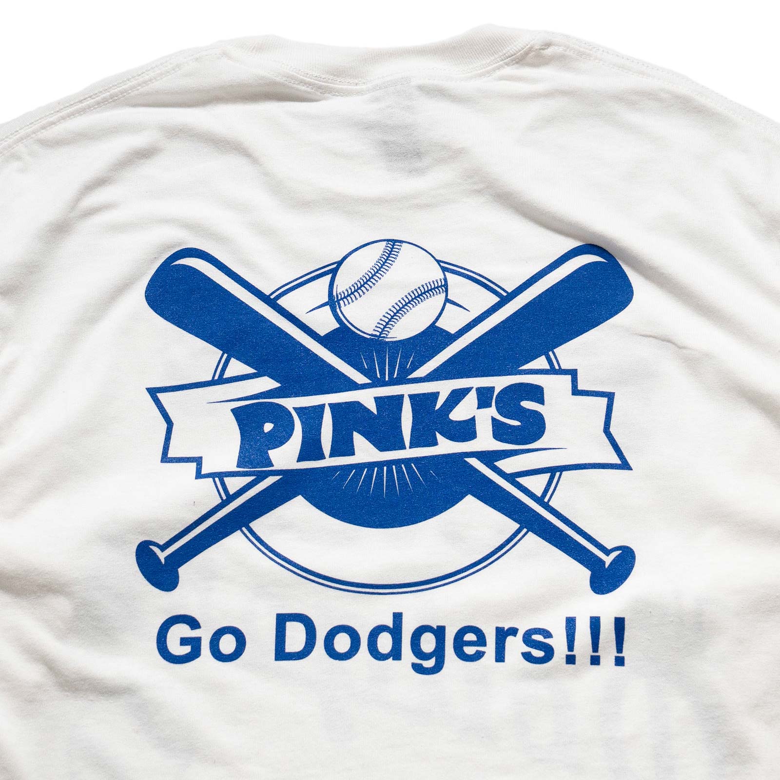 ピンクスホットドッグスPINK’SHOTDOGS長袖Tシャツピンクスラブズドジャーズ