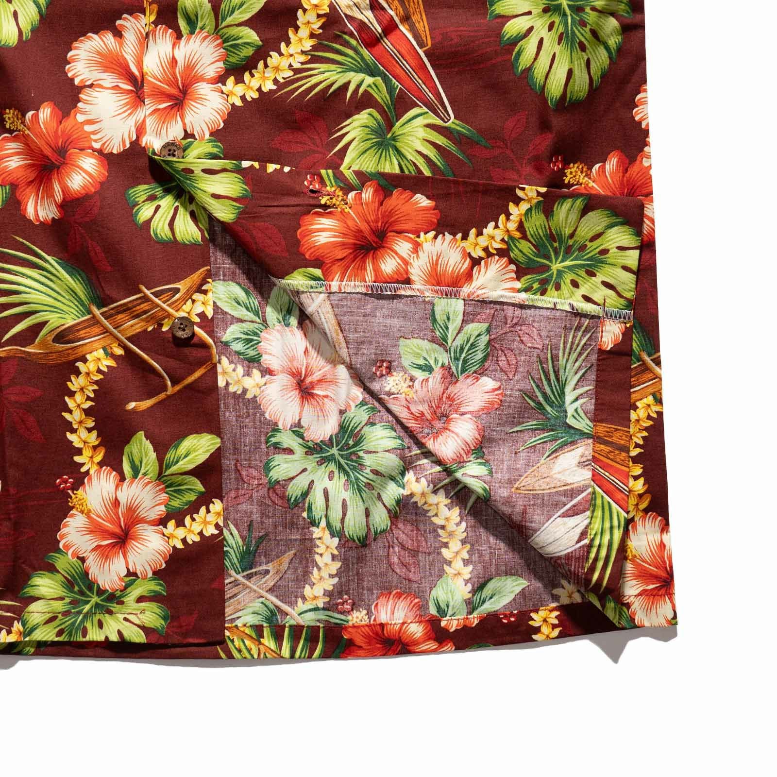 ロバートJクランシーRJC半袖アロハシャツ#10240Rハワイ製