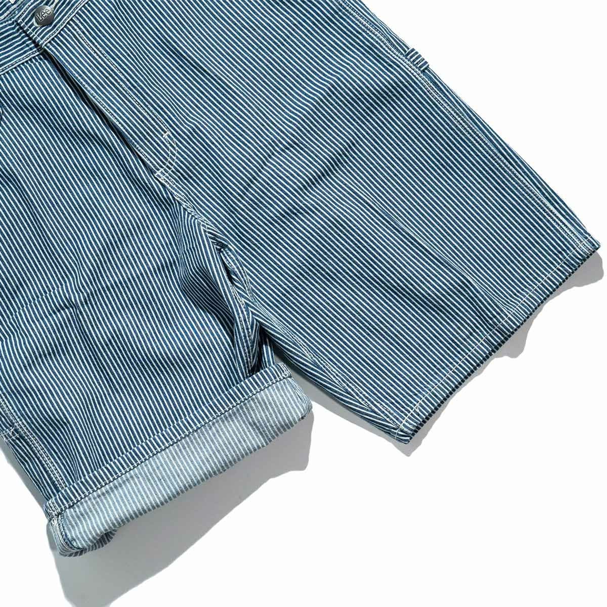 リーLeeレジェンダリーワークウェアカーペンターショーツレイルロードストライプ