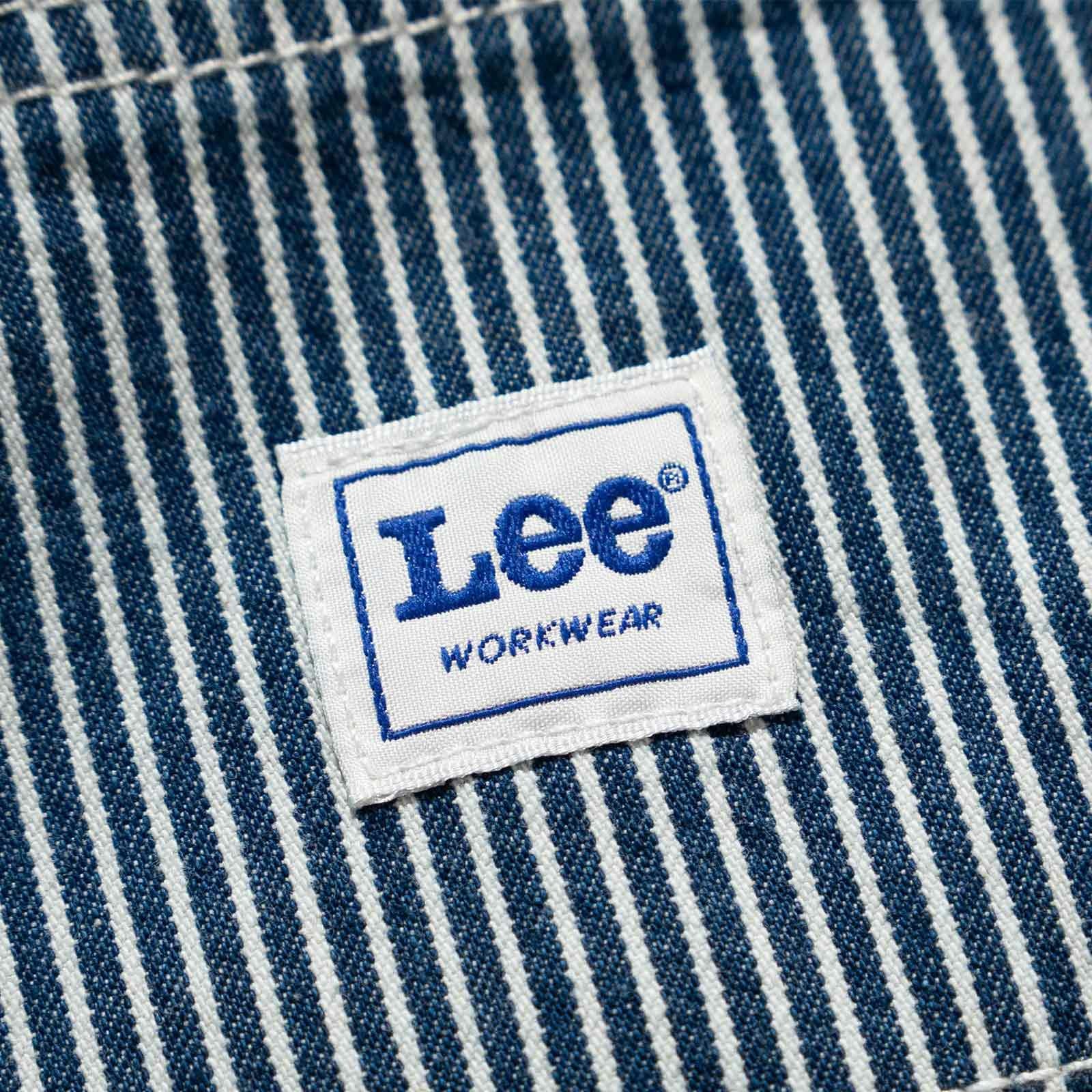 リーLeeレジェンダリーワークウェアカーペンターショーツレイルロードストライプ