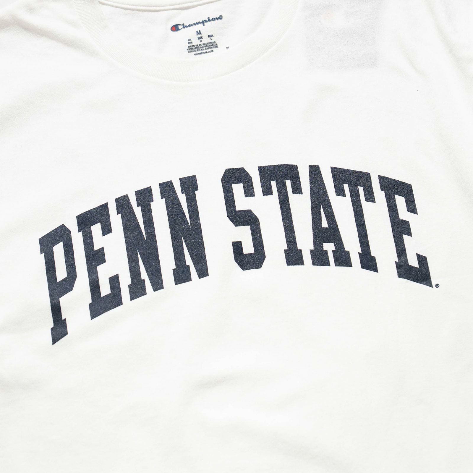 THEPENNSYLVANIASTATEUNIVERSITYオフィシャルロゴカレッジTシャツチャンピオンボディ