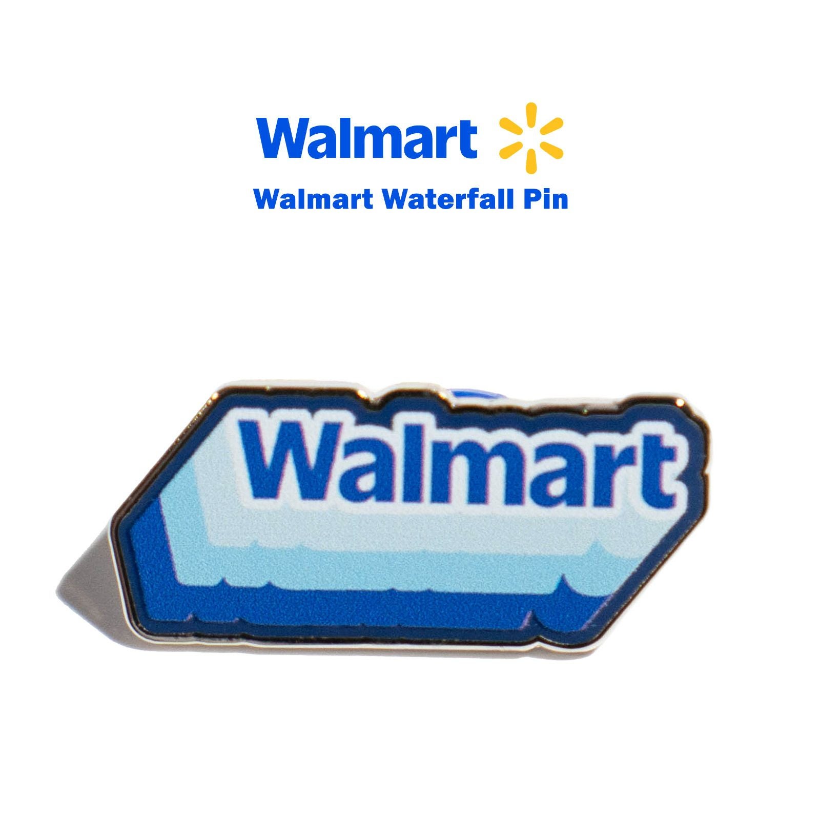 ウォルマートWalmartウォルマートウォーターフォールバックピンバッジ