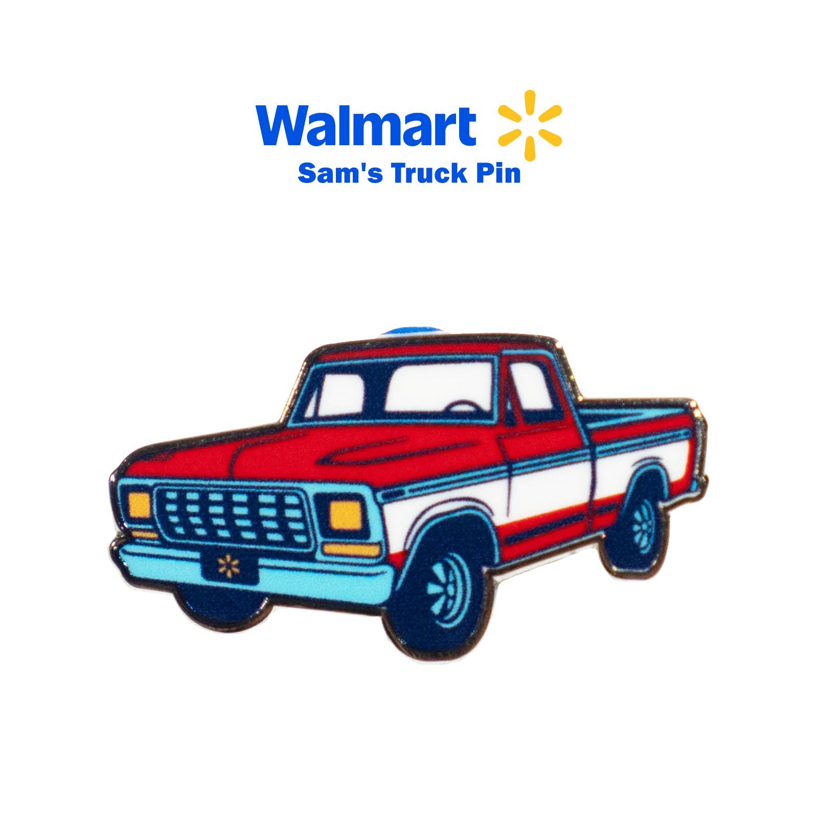 ウォルマートWalmartサムズトラックピンバッジ