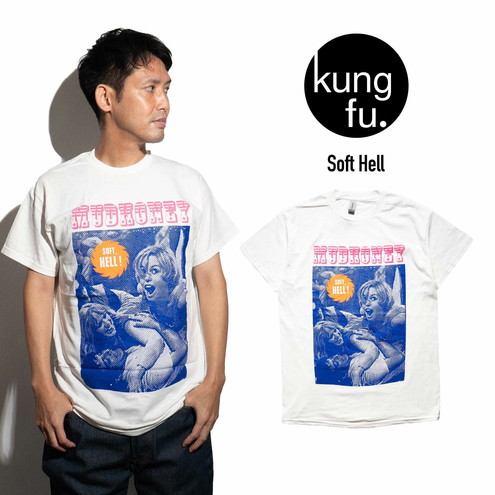 カンフーkungfu.バンドTシャツマッドハニーソフトヘルビッグサイズ
