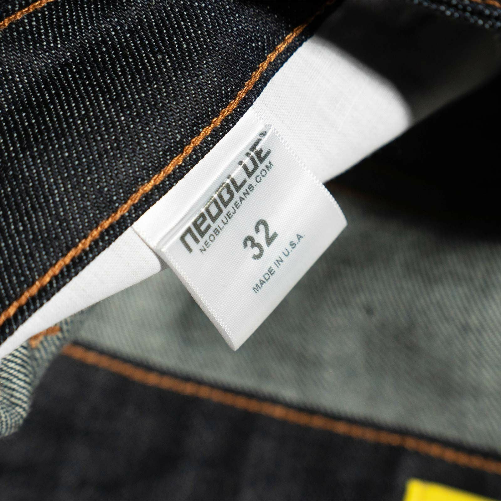 NEOBLUEバギージーンズインディゴブラックNX-558