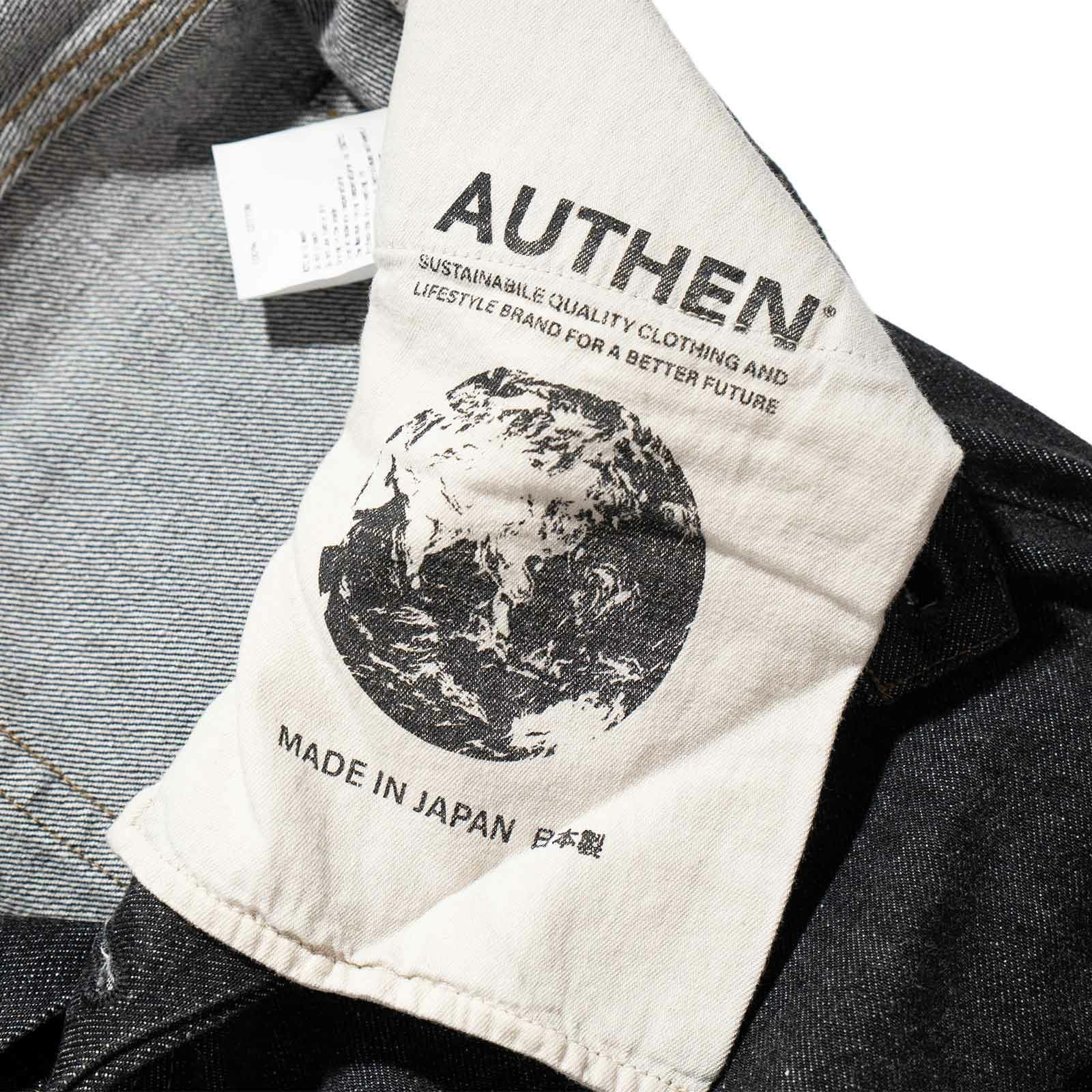 オーセンAUTHENヴィンテージストレートレッグブラックユーズドAUT-076B-054