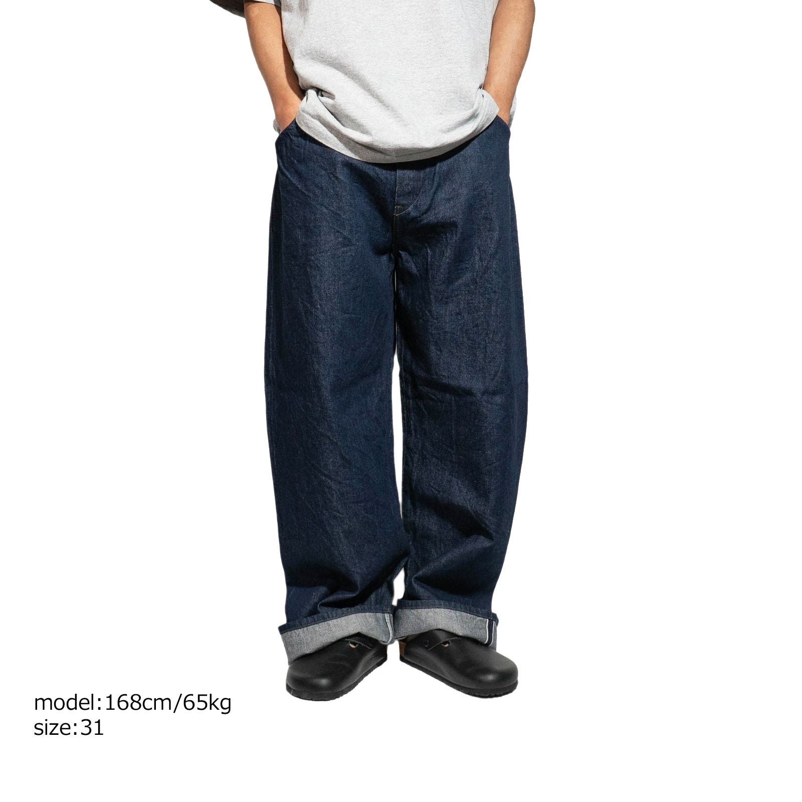 オーセンAUTHENヴィンテージワイドレッグリンスAUT-077-001