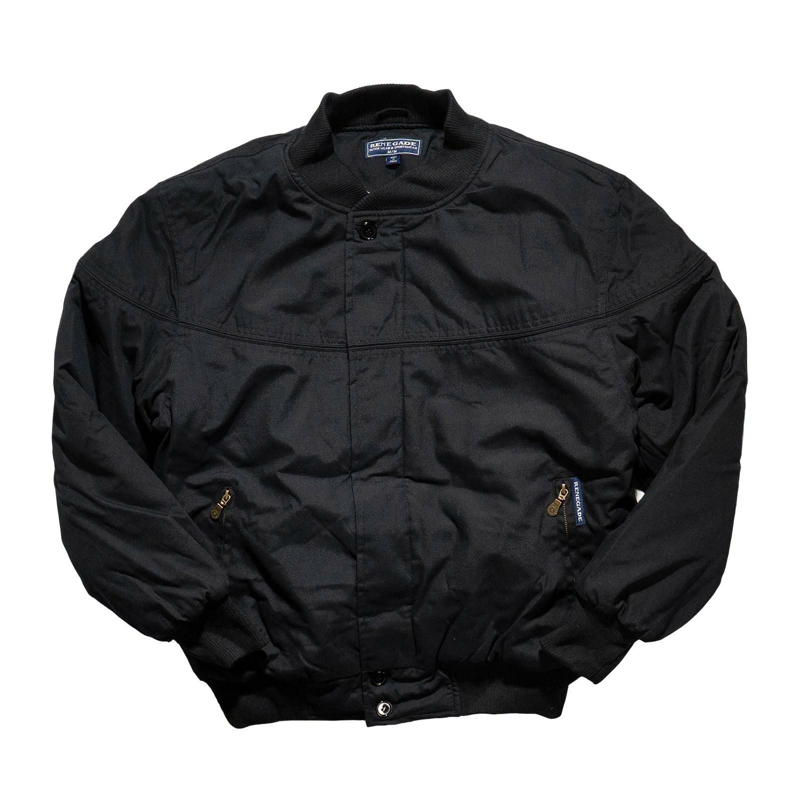 レネゲードスポーツウエアRENEGADEsportswearパデッドナイロンラインドダービージャケット
