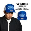 ウィービッグモトWEBIGMOTOCO.シャギンワゴンカーブドビルパッチキャップ