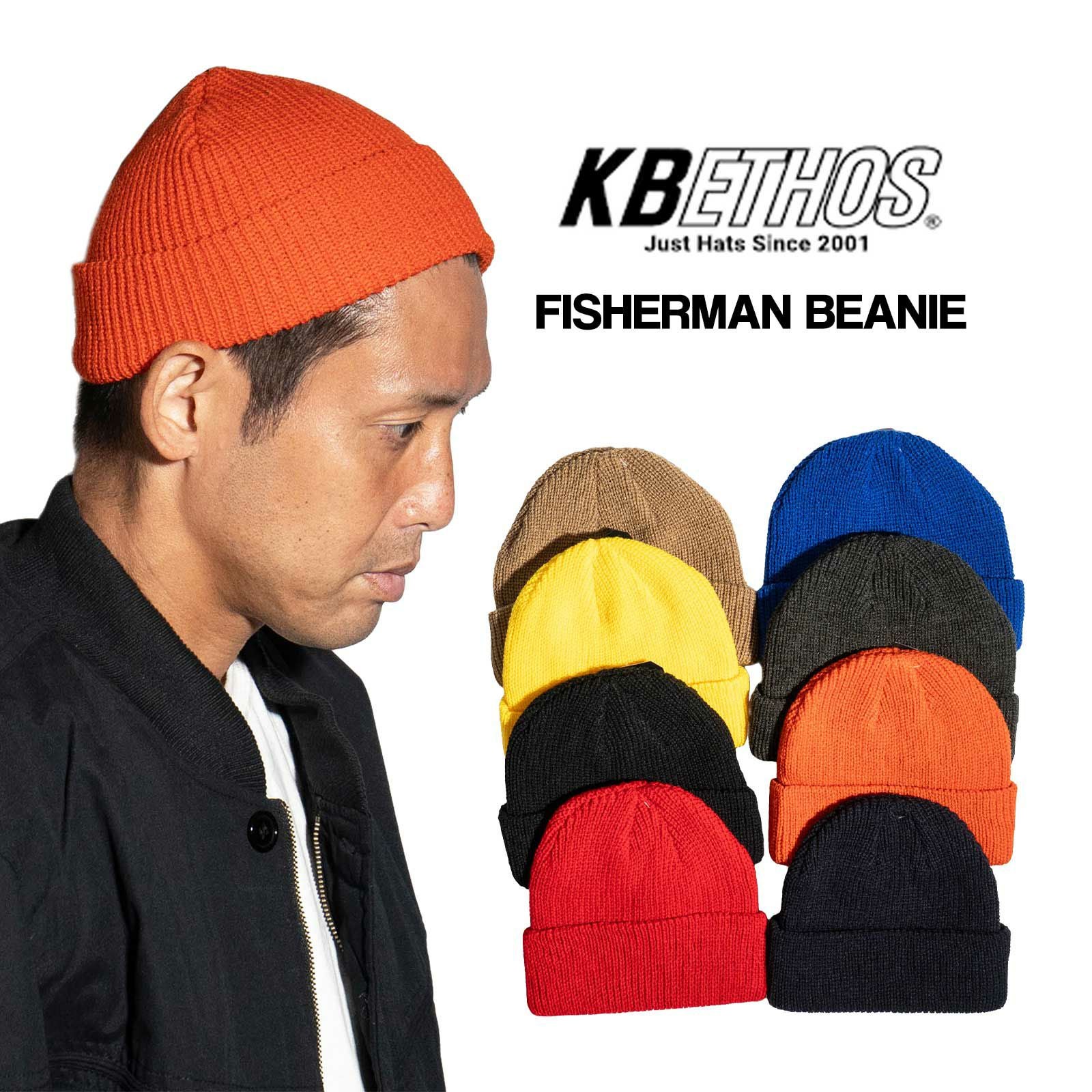 ケイビーエトスKBETHOSフィッシャーマンビーニー