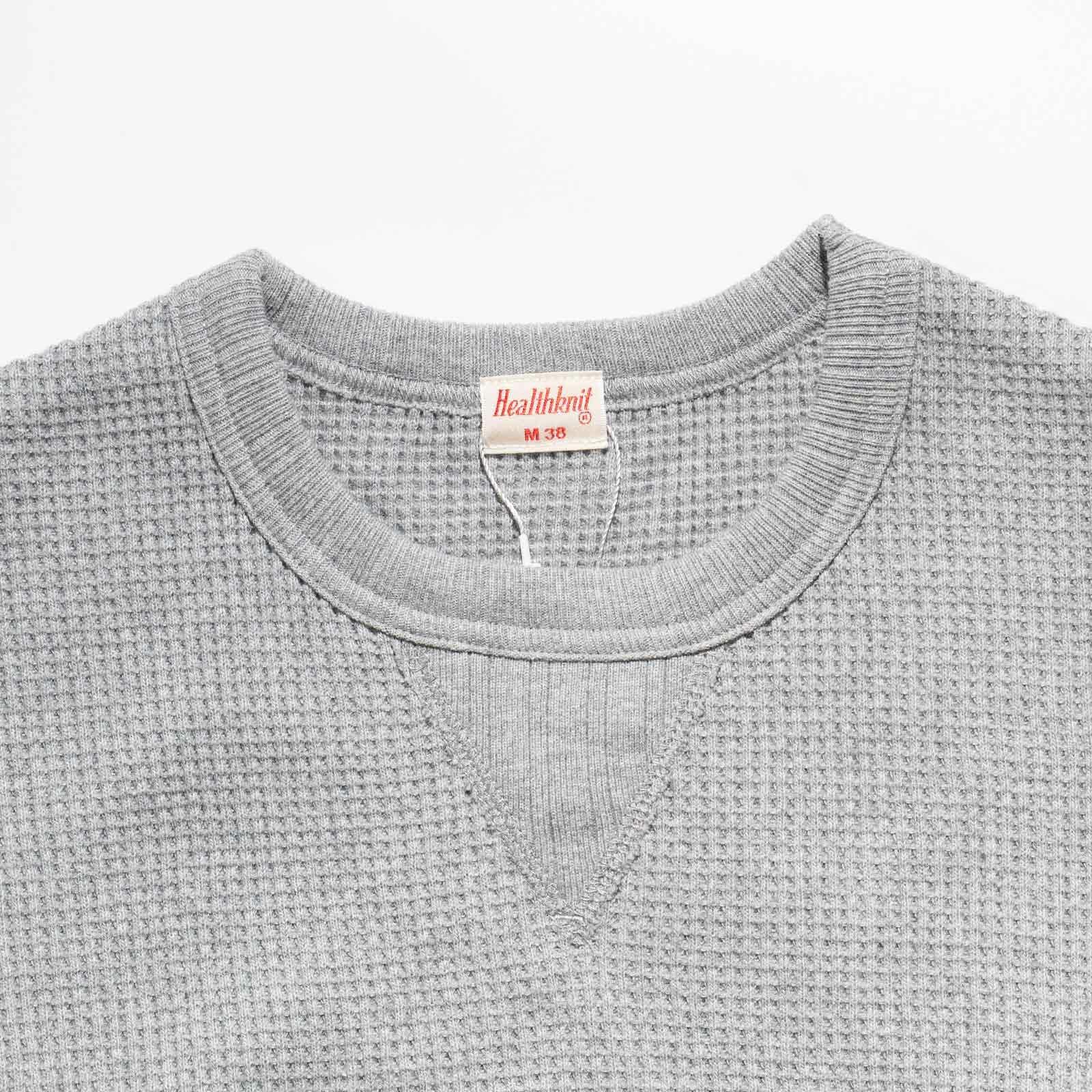 ヘルスニットHealthknit993スーパーヘビーワッフル長袖Tシャツ