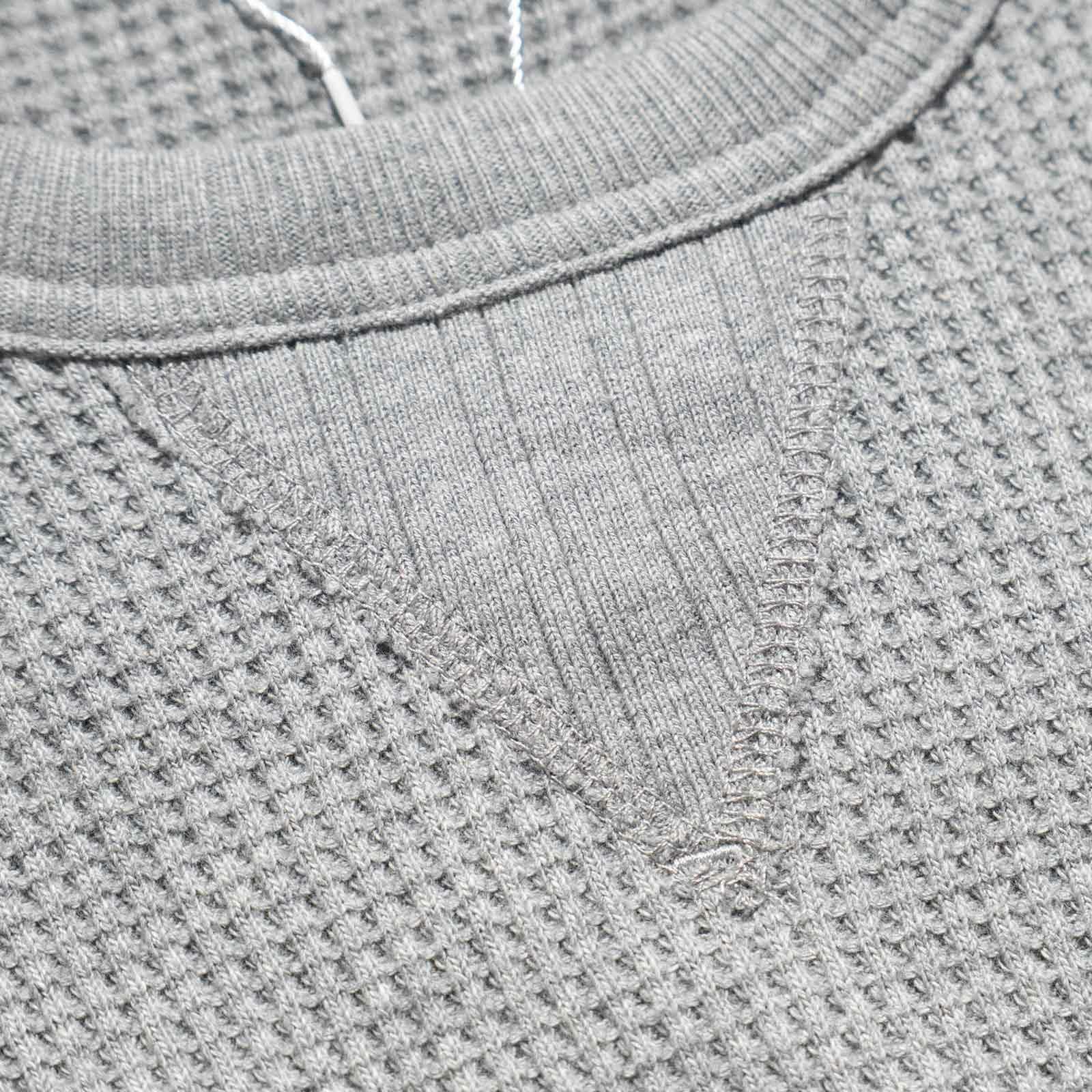 ヘルスニットHealthknit993スーパーヘビーワッフル長袖Tシャツ