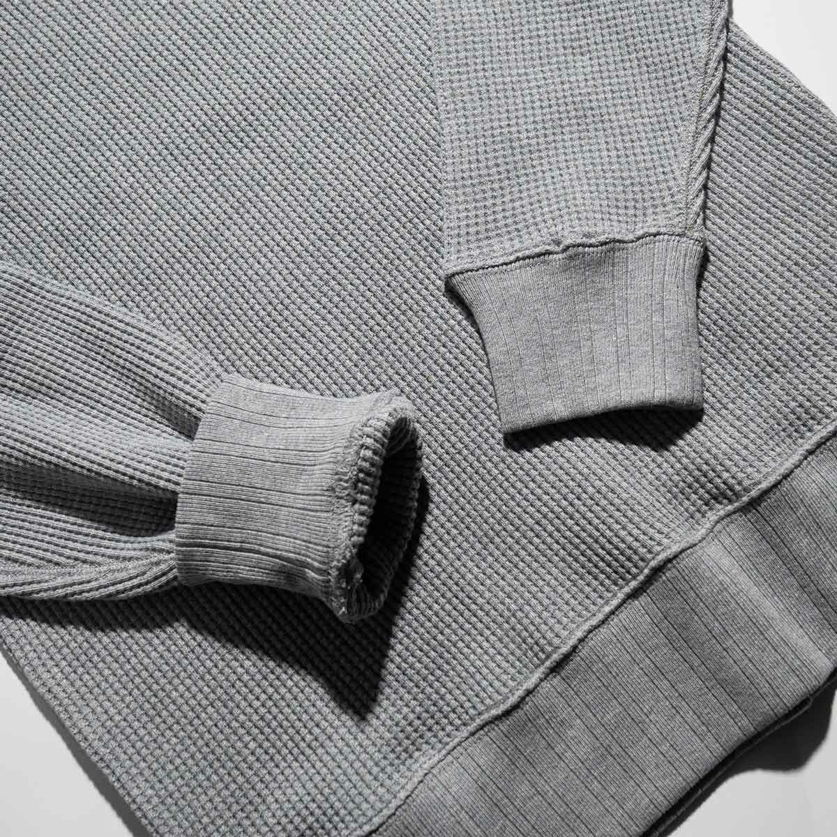 ヘルスニットHealthknit993スーパーヘビーワッフル長袖Tシャツ